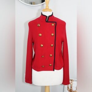 Ralph Lauren military style knit jacket